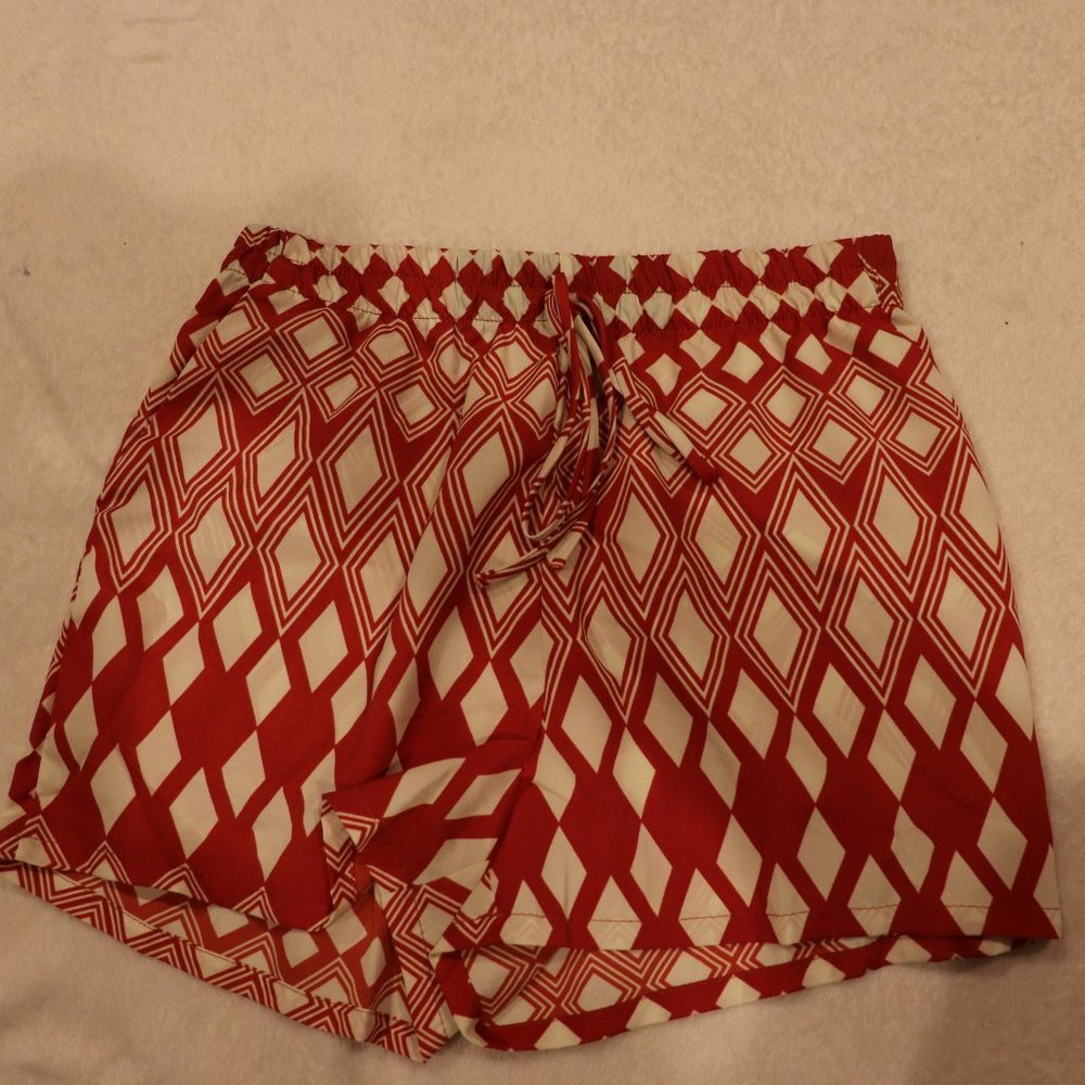 Diamond Pattern Shorts